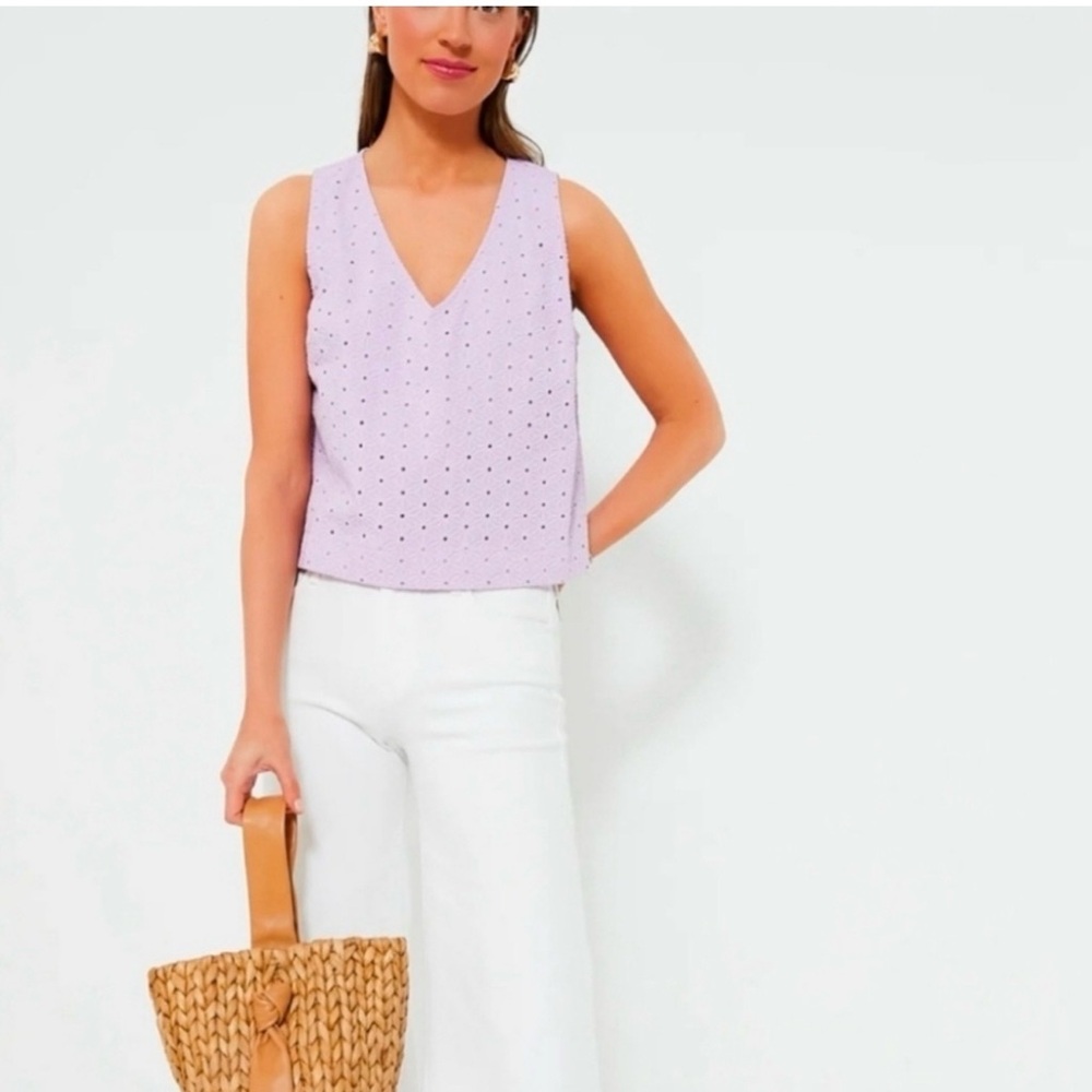 Tuckernuck Lavender Sleeveless Top